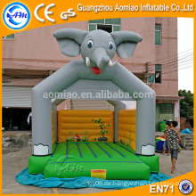 Elefanten-Design aufblasbare Tier Bouncer / Spielzeug r uns aufblasbare Hüpfburgen mit Sprung Schloss Gebläse